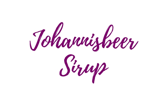 Johannisbeer Sirup Etiketten
