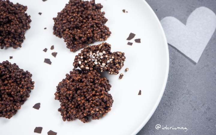 Quinoa Schokolade Snack - Veganes Rezept